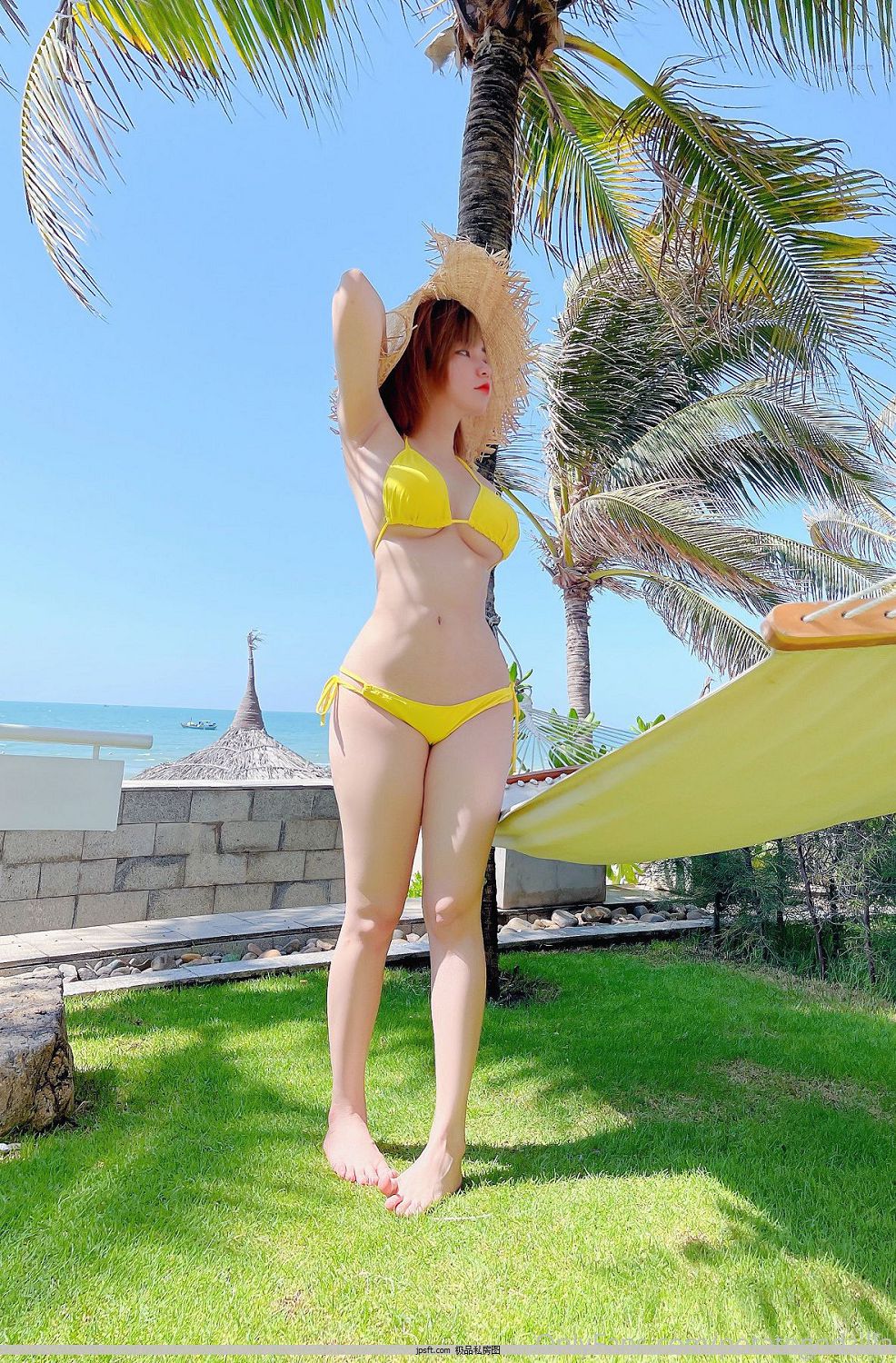 ˽][Coser PotatoodzillaYellow Bikini  ] ֽ Ů˷Ƭ [ģCOSER P.1 