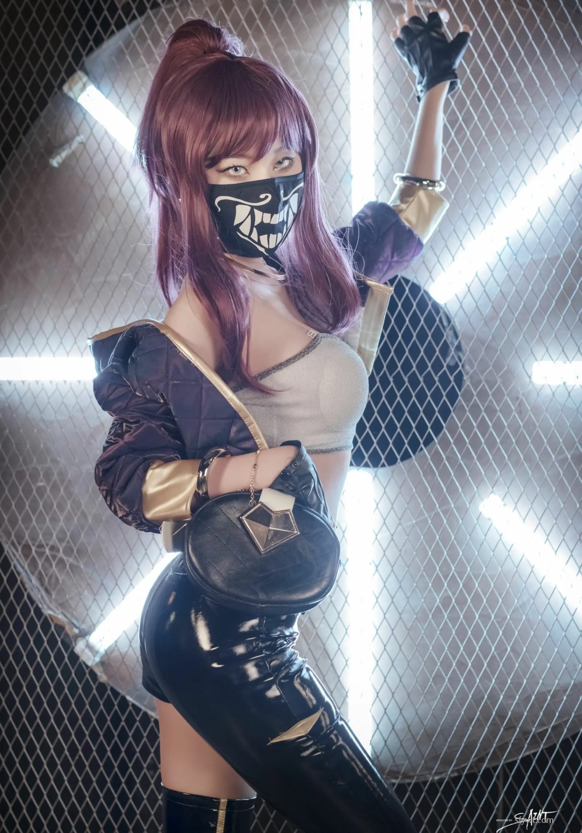 [ϺsaintPhotoLifeͼ] KDA Automata Yuna Vol.4 Cos Akali Nier (65P) ϼͼ Yunas P.1 