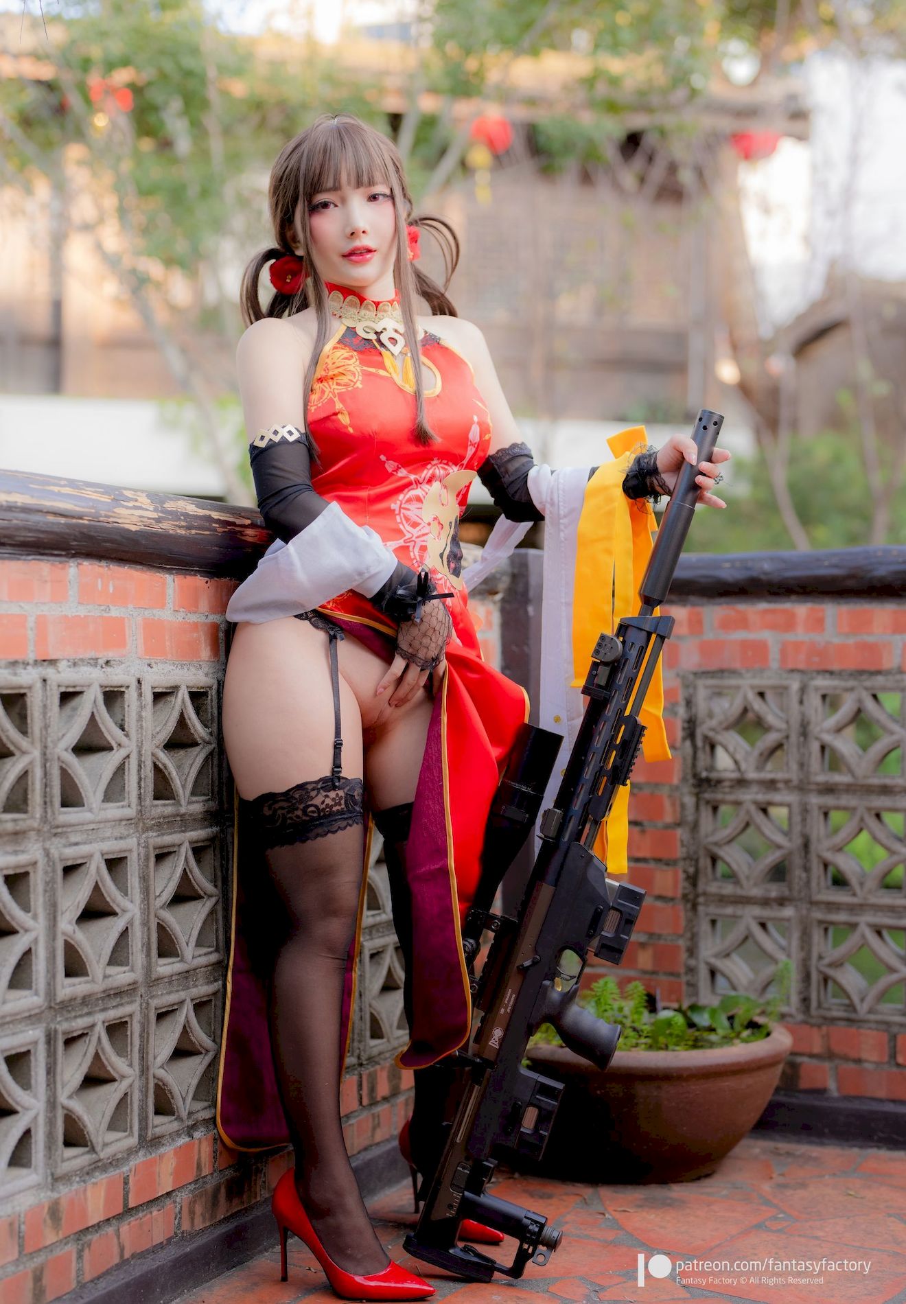 Ӱcoser ͼ СDing Cheongsam ģ 2022.01 Girls FantasyStoryӰ] 50 ǰ Frontline DSR P.1 