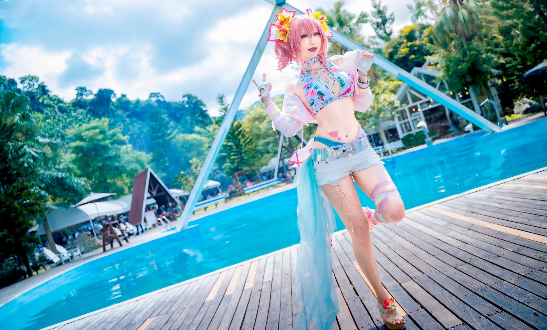 Mika  ģ ͼcoser Jougasaki iDOLM HIKO STER ߻ͼ THE [Cosplay] P.6