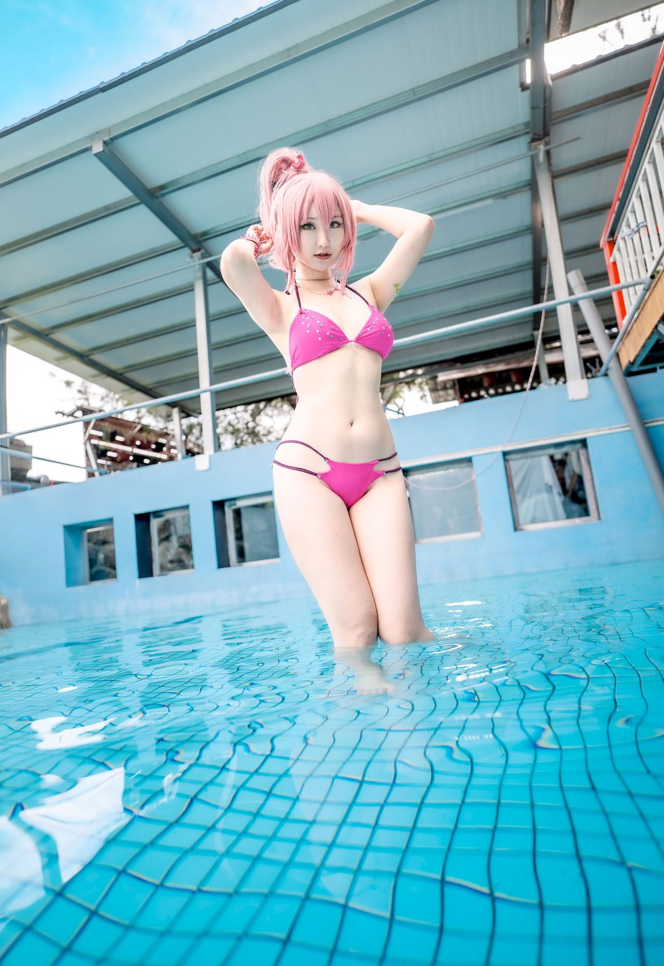 ͼcoser iDOLM Mika ģ  THE [Cosplay] HIKO ߻ͼ Jougasaki STER P.3