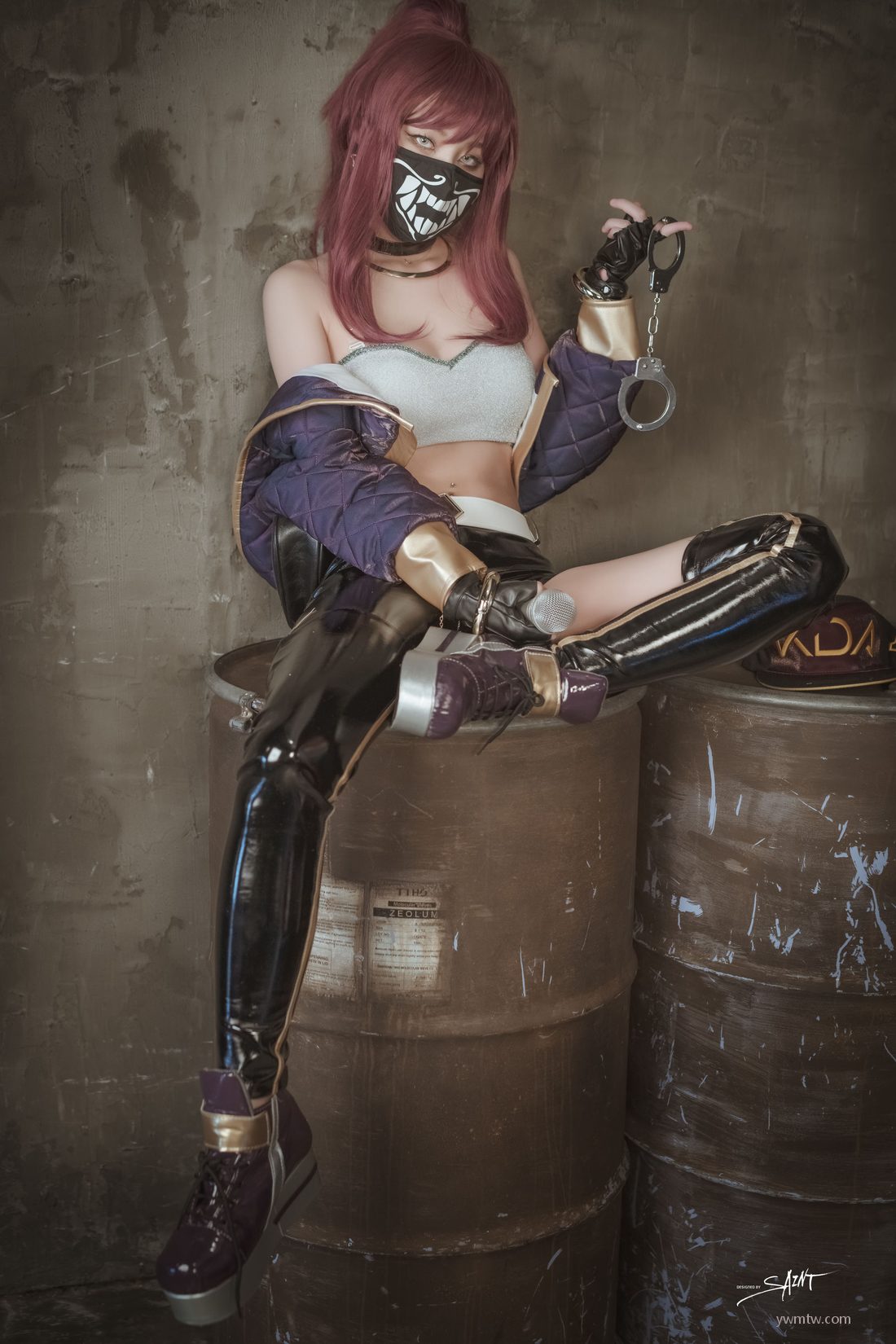 ѡͼ Yuna [ϺsaintPhotoLifeд] Yuna Vol.4 Akali Nier Cos KDA s Automata P.1 